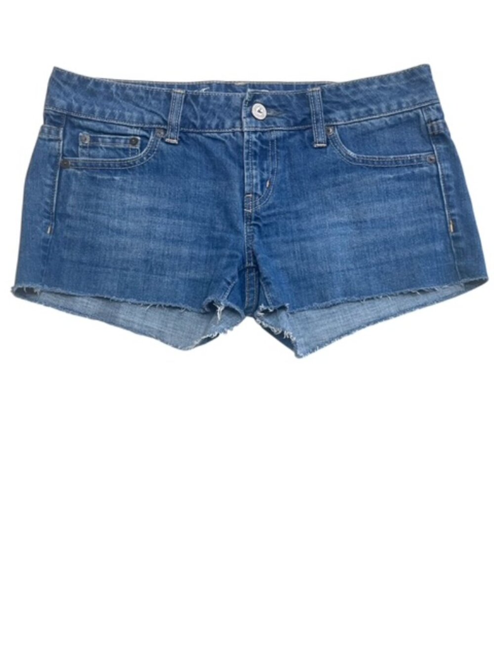 AMERICAN EAGLE Low-Rise Cutoff Denim Jean Shorts - Size 4